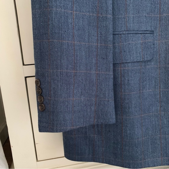 Brooks Brothers Blue Tweed Blazer - Picture 8 of 11